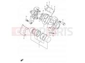 SUZUKI VS1400GLP K3 (2003) Intruder (E17,E22,E34) 55 - REAR CALIPER