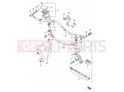SUZUKI VS1400GLP K3 (2003) Intruder (E17,E22,E34) 56 - REAR MASTER CYLINDER
