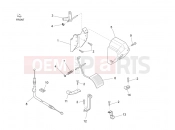 PIAGGIO-NUTZFAHRZEUGE Benzina/GPL/Metano Standard Porter Multitech E4 2010 - E5 2013 - E5+ 2014 BRAKING SYSTEM - TRANSMISSIONS » ACCELERATOR