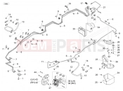 PIAGGIO-NUTZFAHRZEUGE Benzina/GPL/Metano Standard Porter Multitech E4 2010 - E5 2013 - E5+ 2014 BRAKING SYSTEM - TRANSMISSIONS » BRAKES PIPES - CALIPERS