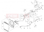 PIAGGIO-NUTZFAHRZEUGE Benzina/GPL/Metano Standard Porter Multitech E4 2010 - E5 2013 - E5+ 2014 FRAME - PLASTIC PARTS - COACHWORK » COOLING SYSTEM