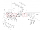 PIAGGIO-NUTZFAHRZEUGE Benzina/GPL/Metano Standard Porter Multitech E4 2010 - E5 2013 - E5+ 2014 FRAME - PLASTIC PARTS - COACHWORK » ENGINE MOUNTS