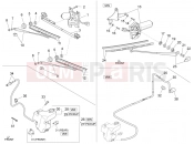 PIAGGIO-NUTZFAHRZEUGE Benzina/GPL/Metano Standard Porter Multitech E4 2010 - E5 2013 - E5+ 2014 ELECTRICAL SYSTEM » FRONT AND REAR WINDSCREEN WIPER