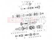 PIAGGIO-NUTZFAHRZEUGE Benzina/GPL/Metano Standard Porter Multitech E4 2010 - E5 2013 - E5+ 2014 ENGINE » GEAR-BOX COMPONENTS
