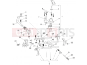 PIAGGIO-NUTZFAHRZEUGE Benzina/GPL/Metano Standard Porter Multitech E4 2010 - E5 2013 - E5+ 2014 ENGINE » GEAR LEVER
