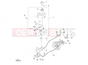 PIAGGIO HASZONGÉPJÁRMŰ Benzina/GPL/Metano Standard Porter Multitech E4 2010 - E5 2013 - E5+ 2014 motorikus alkatrészek  » internal gear selectors