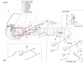 PIAGGIO-NUTZFAHRZEUGE Benzina/GPL/Metano Standard Porter Multitech E4 2010 - E5 2013 - E5+ 2014 ELECTRICAL SYSTEM » MAIN CABLE HARNESS II