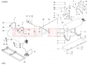 PIAGGIO-NUTZFAHRZEUGE Benzina/GPL/Metano Standard Porter Multitech E4 2010 - E5 2013 - E5+ 2014 METHANE » METHANE FUEL TANK