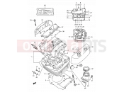 SUZUKI VS1400GLP / VS1400GLF S (1995) Intruder 1 - CYLINDER HEAD (FRONT)