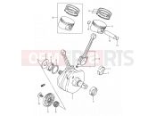 SUZUKI VS1400GLP / VS1400GLF S (1995) Intruder 6 - CRANKSHAFT
