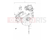 SUZUKI VS1400GLP / VS1400GLF S (1995) Intruder 14 - AIR CLEANER (REAR)
