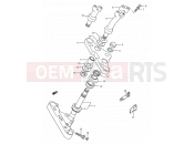 SUZUKI VS1400GLP / VS1400GLF S (1995) Intruder 41 - STEERING STEM