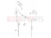 SUZUKI VS1400GLP / VS1400GLF S (1995) Intruder 44A - HANDLEBAR (VS1400GLFS)