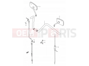 SUZUKI VS1400GLP / VS1400GLF S (1995) Intruder 45A - HANDLEBAR (VS1400GLPS)