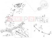 PIAGGIO-NUTZFAHRZEUGE Benzina/GPL/Metano Standard Porter Multitech E4 2010 - E5 2013 - E5+ 2014 HANDLEBARS/STEERING » STEERING POST ARTICULATION