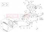 PIAGGIO-NUTZFAHRZEUGE Diesel Standard Porter D120 E5 - 2011-től FRAME - PLASTIC PARTS - COACHWORK » COOLING SYSTEM