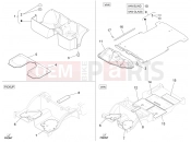 PIAGGIO-NUTZFAHRZEUGE Diesel Standard Porter D120 E5 - 2011-től FRAME - PLASTIC PARTS - COACHWORK » INTERIOR LINING