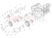 PIAGGIO-NUTZFAHRZEUGE Diesel Standard Porter D120 E5 - 2011-től ENGINE » INTERMEDIATE SHAFT - BALANCE SHAFT