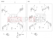 PIAGGIO-NUTZFAHRZEUGE Diesel Standard Porter D120 E5 - 2011-től FRAME - PLASTIC PARTS - COACHWORK » LOCKS
