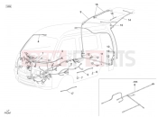 PIAGGIO HASZONGÉPJÁRMŰ Diesel Standard Porter D120 E5 - 2011-től elektromos rendszer » kábelezés