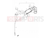 SUZUKI VS800GL K2 (2002) Intruder (E17,E22,E25,E34) 12 - AIR CLEANER (FRONT)