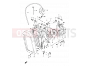 SUZUKI VS800GL K2 (2002) Intruder (E17,E22,E25,E34) 17 - RADIATOR
