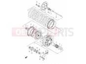 SUZUKI VS800GL K2 (2002) Intruder (E17,E22,E25,E34) 18 - CLUTCH