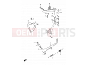 SUZUKI VS800GL K2 (2002) Intruder (E17,E22,E25,E34) 34 - PROP STAND - REAR BRAKE