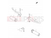 SUZUKI VS800GL K2 (2002) Intruder (E17,E22,E25,E34) 42 - HANDLE LEVER