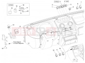 PIAGGIO-NUTZFAHRZEUGE Diesel Standard Porter D120 E5 - 2011-től ELECTRICAL SYSTEM » SELECTORS - SWITCHES - BUTTONS