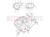 SUZUKI VS800GL K3 (2003) Intruder (E03,E28,E33) 5 - CRANKCASE COVER