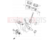 SUZUKI VS800GL K3 (2003) Intruder (E03,E28,E33) 6 - CRANKSHAFT