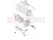 SUZUKI VS800GL K3 (2003) Intruder (E03,E28,E33) 18 - CLUTCH