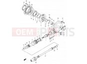 SUZUKI VS800GL K3 (2003) Intruder (E03,E28,E33) 22 - PROPELLER SHAFT - FINAL DRIVE GEAR