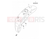 SUZUKI VS800GL K3 (2003) Intruder (E03,E28,E33) 44 - REAR FENDER