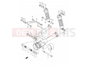 SUZUKI VS800GL K3 (2003) Intruder (E03,E28,E33) 53 - REAR SWINGING ARM