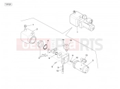 PIAGGIO-NUTZFAHRZEUGE Diesel Standard Porter D120 E5 - 2011-től FRAME - PLASTIC PARTS - COACHWORK » TILTING PUMP - COMPONENTS