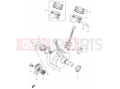 SUZUKI VS800GL N (1992) Intruder (E03,E28,E33) 6 - CRANKSHAFT