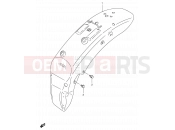 SUZUKI VS800GL N (1992) Intruder (E03,E28,E33) 43 - REAR FENDER