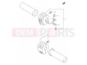 SUZUKI VS800GL P (1993) Intruder (E03,E28,E33) 32 - HANDLE SWITCH (MODEL N/P/R)