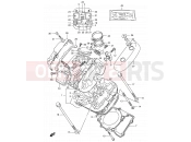 SUZUKI VS800GL R (1994) Intruder (E03,E28,E33) 1 - CYLINDER HEAD (FRONT)