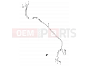 SUZUKI VS800GL R (1994) Intruder (E03,E28,E33) 53 - CLUTCH HOSE