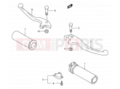 SUZUKI VS800GL S (1995) Intruder (E03,E28,E33) 42A - HANDLE LEVER (MODEL S/T/V)