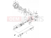 SUZUKI VS800GL V (1997) Intruder (E03,E28,E33) 22 - PROPELLER SHAFT - FINAL DRIVE GEAR