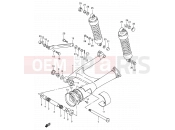 SUZUKI VS800GL V (1997) Intruder (E03,E28,E33) 54 - REAR SWINGING ARM