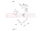 SUZUKI VS800 K8 (2008) Intruder 35 - REAR BRAKE