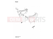 SUZUKI VS800 K8 (2008) Intruder 42 - FRAME COVER