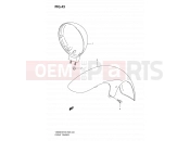 SUZUKI VS800 K8 (2008) Intruder 43 - FRONT FENDER
