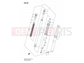 SUZUKI VS800 K8 (2008) Intruder 49 - FRONT DAMPER