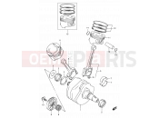 SUZUKI VX800 / VX800U L (1990) 6 - CRANKSHAFT